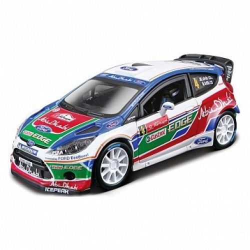 1:32 BB Машина РАЛЛИ - 2011 BP FORD Fiesta S2000 (Яри-Матти Латвала) №4 металл. в пластиковом диспе Bburago 18-41034