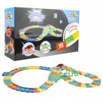 Гибкий трек LED со светодиодными лампами 152 дет (21 дет.c LED) 1TOY