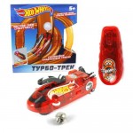Hot Wheels турбо-трек (20 деталей, ИК управл., 1 болид, со светом) 1TOY