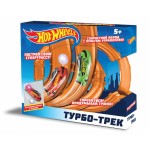 Hot Wheels турбо-трек (39 деталей, ИК управл., 2 болида, со светом) 1TOY
