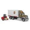 Mack фургон UPS с погрузчиком и паллетами Bruder 02-828 Mack фургон UPS с погрузчиком и паллетами Bruder 02-828