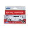 Машинка 1:34-39 Mitsubishi Lancer Evolution X Welly 43655