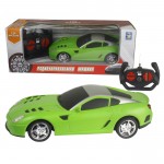 Спортавто Машина на р/у масштаб 1:24 матовый зеленый 1TOY