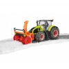 Трактор Claas Axion 950 c цепями и снегоочистителем Bruder 03-017