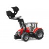Трактор Massey Ferguson 7600 с погрузчиком Bruder 03-047