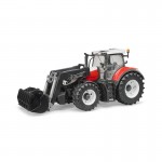 Трактор Steyr 6300 Terrus CVT c погрузчиком Bruder Брудер Трактор Steyr 6300 Terrus CVT c погрузчиком Bruder Брудер
