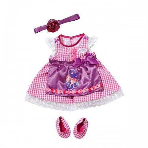 Baby born Платье Красотка, пол.пакет с держателем Zapf Creation