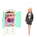 Набор мебели с куклой - Гардеробная 1TOY Набор мебели с куклой - Гардеробная 1TOY