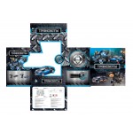 Робот на р/у трансформирующийся в спортивный автомобиль синий 1TOY