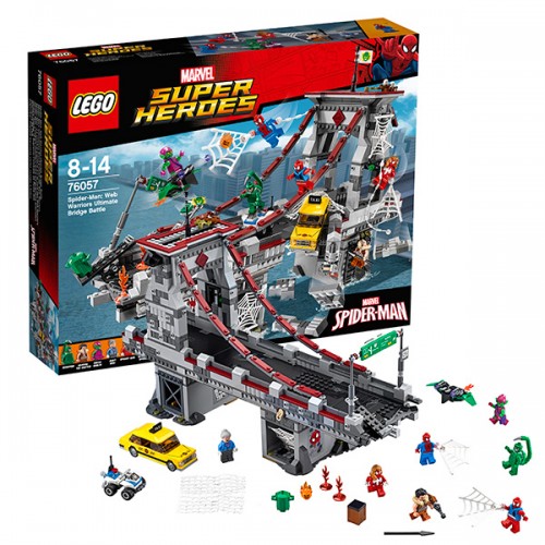 Супер Герои Человек-паук: Последний бой воинов паутины  Lego (Лего)