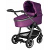 Коляска 2 в 1 Cosmo (Теутония Космо) V4 Graphite (WHL3 HB) 6030 Amethyst с ручным тормозом Teutonia Э0000010828