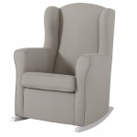 Кресло-качалка Микуна Wing white/brown Кресло-качалка Микуна Wing white/brown
