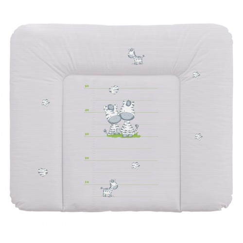 Пеленальный матрац 70x85 см мягкий на комод(W-134-002-260 Zebra Grey) Ceba Baby