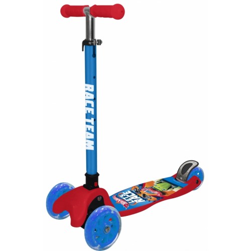 Самокат Hot Wheels управление наклоном 2х120мм/2х80мм 1TOY Т14761 Самокат Hot Wheels управление наклоном 2х120мм/2х80мм 1TOY Т14761