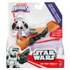 Фигурка Дэлюкс Хан Соло и Штурмовик с транспортным средством Star Wars Playskool Hasbro B2033 Фигурка Дэлюкс Хан Соло и Штурмовик с транспортным средством Star Wars Playskool Hasbro B2033