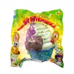 1toy игрушка-антистресс мммняшка squishy (сквиши), мороженое с котенком 94 гр.