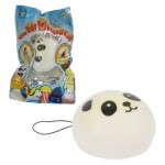 1toy игрушка-антистресс мммняшка squishy (сквиши), шар-панда 20 гр, 6.5/6.5/4