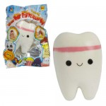 1toy игрушка-антистресс мммняшка squishy (сквиши), веселый зубик 45 гр, 11/7/7 1toy игрушка-антистресс мммняшка squishy (сквиши), веселый зубик 45 гр, 11/7/7