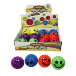 1toy мячики-смайлики, со светом, 6 см 1toy мячики-смайлики, со светом, 6 см