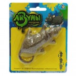 1toy "Мелкие пакости" Лизуны крыса ползает по стенам, 10 см блистер