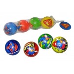 1toy Superman набор мячей с принтом, PU, 6 см 4 шт в сетке