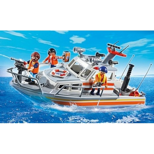 Береговая охрана: Спасательный крейсер Playmobil (Плеймобил) Береговая охрана: Спасательный крейсер Playmobil (Плеймобил)