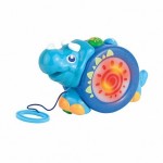 Игрушка-каталка на шнурке (носорог) Hap-p-Kid Игрушка-каталка на шнурке (носорог) Hap-p-Kid