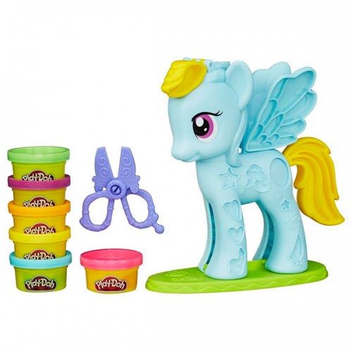 Игровой набор "Стильный салон Рэйнбоу Дэш" Play Doh (Плей До) B0011 Игровой набор "Стильный салон Рэйнбоу Дэш" Play Doh (Плей До) B0011