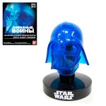 Шлем на подставке Дарт Вейдер голографический 6,5см Star Wars Bandai (Бандай) Шлем на подставке Дарт Вейдер голографический 6,5см Star Wars Bandai (Бандай)