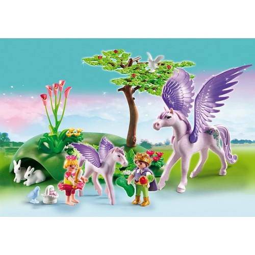 Замок кристалла: Королевские дети и маленький пегас Playmobil (Плеймобил) Замок кристалла: Королевские дети и маленький пегас Playmobil (Плеймобил)