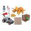 Динозавры: Вражеский квадроцикл с трицератопсом Playmobil 9434pm Динозавры: Вражеский квадроцикл с трицератопсом Playmobil 9434pm