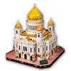 3D пазл Храм Христа Спасителя (Россия) CubicFun C205h