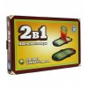 Игра настольная 2 в 1 (Пинбол,Баскет-линии) 41,9х26,3х6см 1TOY Т52454