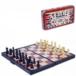 Игра настольная 3 в 1 (Шашки,шахматы,нарды) 25х13,2х3,5см 1TOY Игра настольная 3 в 1 (Шашки,шахматы,нарды) 25х13,2х3,5см 1TOY