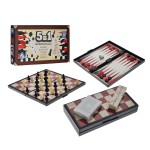 Игра настольная 5 в 1 (Шашки,шахматы,нарды,карты,домино) 25х13,2х3,5см 1TOY Игра настольная 5 в 1 (Шашки,шахматы,нарды,карты,домино) 25х13,2х3,5см 1TOY