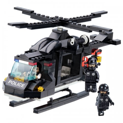 Конструктор Полицейский спецназ Воздушная охрана, 200дет. 1TOY Т57018 Конструктор Полицейский спецназ Воздушная охрана, 200дет. 1TOY Т57018
