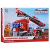 Конструктор Спасатели Пожарная машина, 298дет. 1TOY Т57040 Конструктор Спасатели Пожарная машина, 298дет. 1TOY Т57040