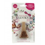 Лак Lucky серия Конфетти цвет 08К золотой с блестками