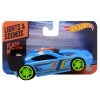Машинка Hot Wheels свет+звук голубая 13 см Mattel HW91601