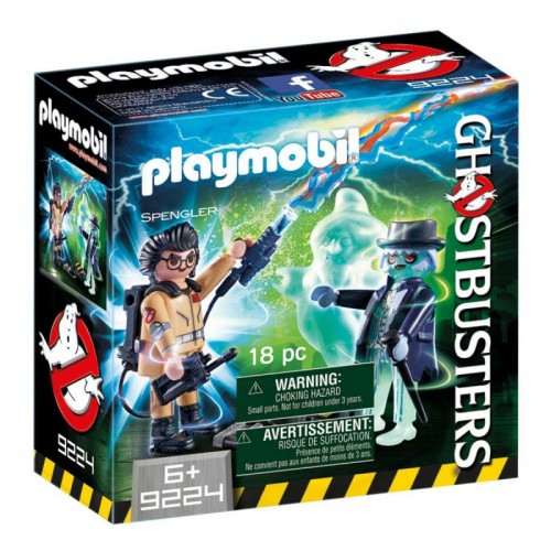 Охотники за привидениями: Игон Спенглер и привидение Playmobil (Плеймобил) Охотники за привидениями: Игон Спенглер и привидение Playmobil (Плеймобил)
