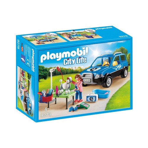 Отель для животных:Мобильный грумер для животных Playmobil 9278pm