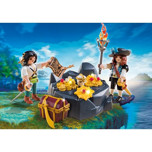 Пираты: Пиратский тайник с сокровищами Playmobil 6683pm