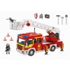 Пожарная служба: Пожарная машина с лестницей со светом и звуком Playmobil 5362pm