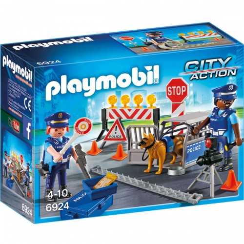 Полиция: Блокпост Полиции Playmobil 6924pm