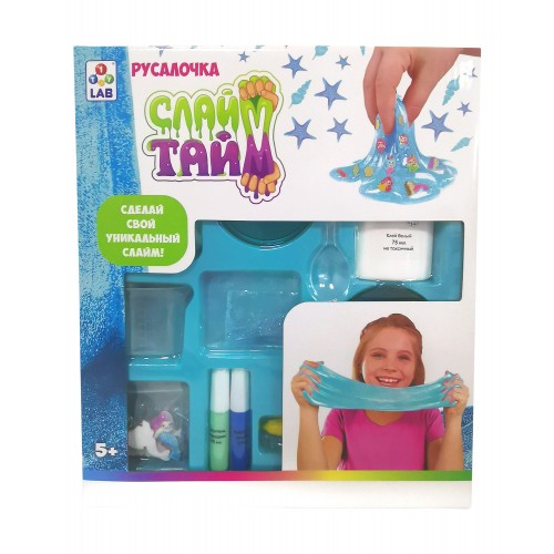 Слайм тайм Набор "Русалочка" 1TOY Слайм тайм Набор "Русалочка" 1TOY