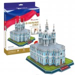 3D пазл Смольный Собор (Россия) CubicFun 3D пазл Смольный Собор (Россия) CubicFun