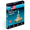 3D пазл Статуя Свободы (США) (мини серия) CubicFun S3026 3D пазл Статуя Свободы (США) (мини серия) CubicFun S3026