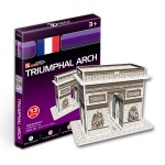 3D пазл Триумфальная арка (Франция) (мини серия) CubicFun