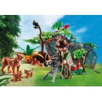 В Поисках Приключений: Семья Рысей с кинооператором Playmobil (Плеймобил)