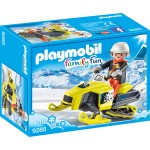 Зимние виды спорта: Сноумобиль Playmobil